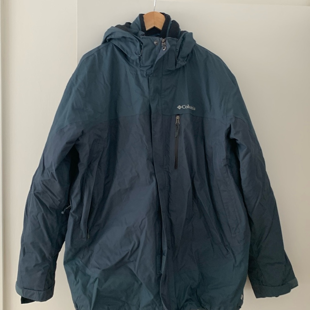 Columbia men’s Omni-tech winter coat, XL, great condition